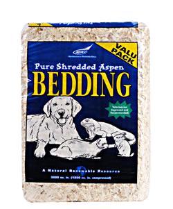 Northeastern Shredded Aspen Bedding 3200 CU IN 4-CASE