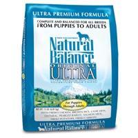 Natural Balance Ultra Premium Dry Dog Food 15 lb.