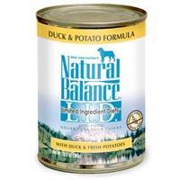 Natural Balance Limited Ingredient Diets Duck & Potato Canned Dog Food 12-13 oz.