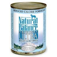 Natural Balance Reduced Calorie Dog Formula 12-13 oz.