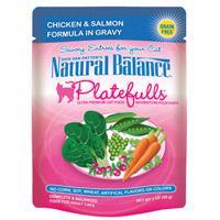 Natural Balance Platefulls Chicken & Salmon Formula In Gravy 24-3 oz.