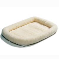 Midwest Quiet Time Pet Bed - Synthetic Sheepskin - Model #40254