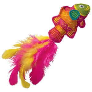 Kong Tropical Pink Catnip Fish Toy