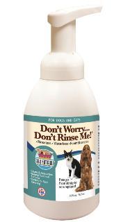 Ark Naturals Don't Worry Dont Rinse Me! Waterless Dog Shampoo 18Z