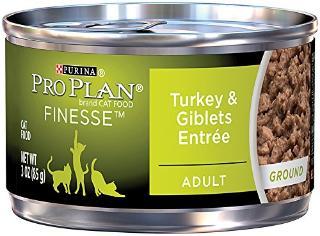 Purina Pro Plan Savor Adult Turkey & Giblets Entre - Ground 24-3Z