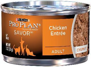 Pro Plan Chicken Entre for Adult Cats 24-3OZ