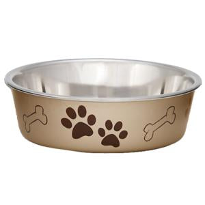 Loving Pets Met Bella Bowl Champagne Medium