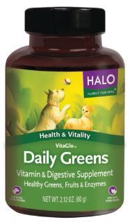 Halo Vita Glo Daily Greens Tablets 100 ct.