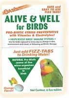 Kordon Alive & Well For Birds, Stress Preventative & Pro-Biotic Tablets