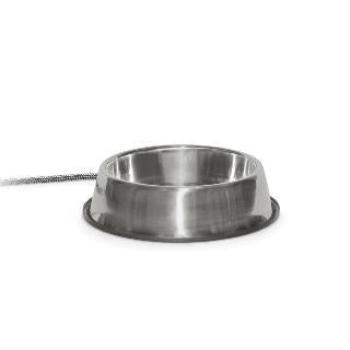 K&H Thermal Bowl Stainless Steel 120 oz. 25 Watts