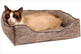 K&H Amazing Kitty Gray Lounger Sleeper 13x17