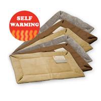 K&H Crate Pad Self-Warming Tan 14X22