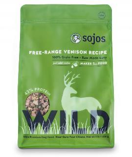 Sojos Wild - Venison Dog Food 1#