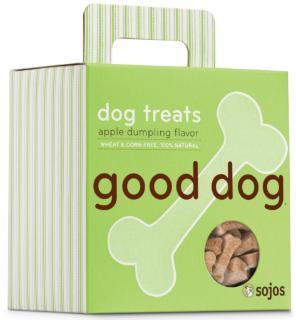 Sojourner Farms Good Dog Treats Apple Dumpling 8 oz. Box