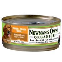 Newman's Own Dog-Puppy Turkey & Chicken 24-5.5 oz.