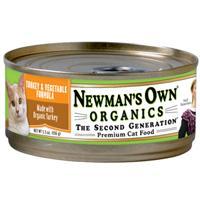 Newman's Own Cat Turkey-Vegetable 24-5.5 oz.