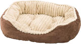 Ethical Sleep Zone 26" Chocolate Plush Bed Carved