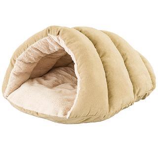 Ethical Sleep Zone 22" Tan Cave Cuddler Bed