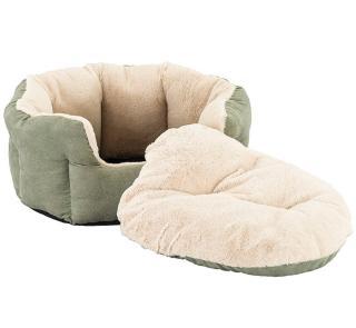 Ethical Sleep Zone 18" Sage Reversible Cushion Bed