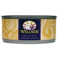 Wellness Canned Cat Salmon & Trout 24-5.5 oz Case