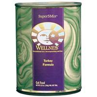 Wellness Canned Cat Super5Mix Turkey 12-12.5 oz Case