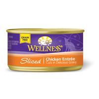 Wellness Sliced Chicken Cat 24-3oz