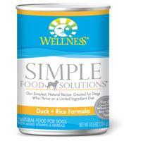 Wellness Simple Food Solutions Duck & Oatmeal Formula Canned Dog 12-12.5oz