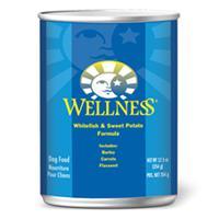 Wellness Canned Dog Fish & Sweet Potato 12-12.5 oz Case