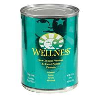 Wellness Canned Dog Venison & Sweet Potato 12-12.5 oz Case