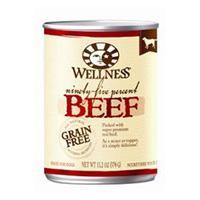 Wellness Canned Dog 95% Beef 12-13.2 oz Case