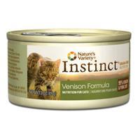 Nature's Variety Instinct Venison Formula Feline 24-3 Oz