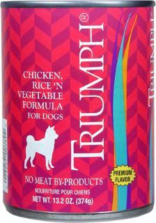 Triumph Dog Food Chicken-Rice-Vegetable 12-13.2oz