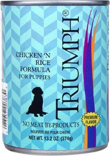 Triumph Can Puppy Chicken-Rice 12-13.2Oz