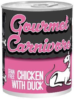 Tiki Dog Gourmet Carnivore Chicken with Duck 12-12oz