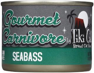 Tiki Cat Gourmet Carnivore Seabass 8-6 oz.