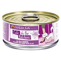 Weruva Mackerel & Shrimp Recipe Au Jus Cans La Isla Bonita Cat 24-6.0 oz.