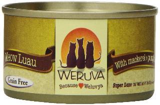 Weruva Meow Luau Canned Cat 24-3 oz.