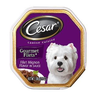 Mars Cesar Gourmet Filet Mignon 24-3.5Oz Cans