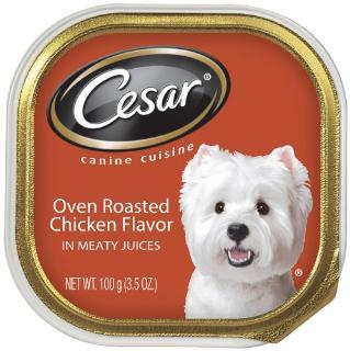 Mars Cesar Cuisine Roasted Chicken 24-3.5 Cans