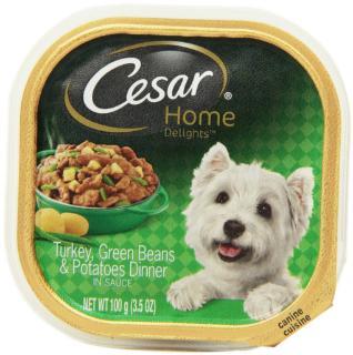 CESAR Home Delights Turkey-Potato-Green Bean 24-3.5Z