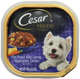 CESAR Home Delights Pot Roast & Vegetable 24-3.5Z