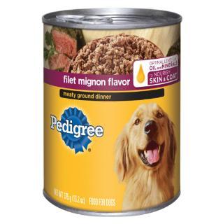 PEDIGREE TRADITIONAL GROUND DINNER with Filet Mignon 12-13.2Z