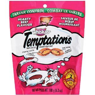 Mars Whiskas Temptations Mega Beef 10-6.3Oz