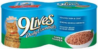 Delmonte 9 Lives Ground Super Supper - 24-5.5 oz. Cans