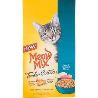 Meow Mix Tender Centers Tuna-Whitefish 6-3 lb.