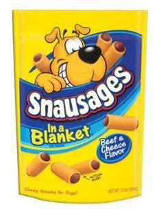 Snausages Beef-Cheese Flavor 10-12 oz.