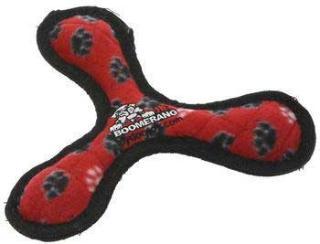 VIP Products Tuffy Jr. Bowmerang Red Paws