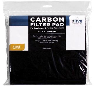 Elive Carbon Filter Pad 10x18"