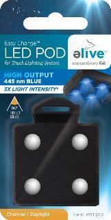 Elive High Output Lunar Blue LED Light Pod