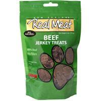 The Real Meat Company Dog Jerky Treats Beef 4-oz.